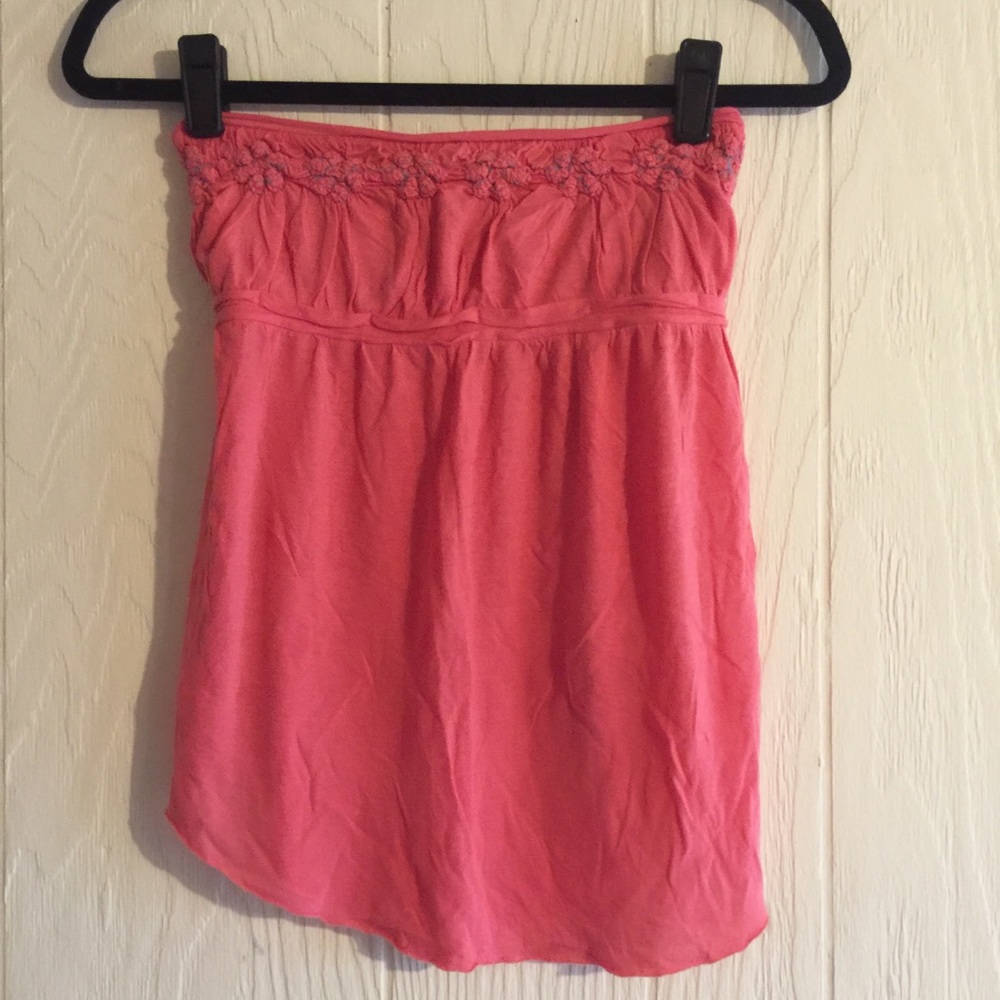 Free People ⭐️ Coral Sleeveless Top Y2K